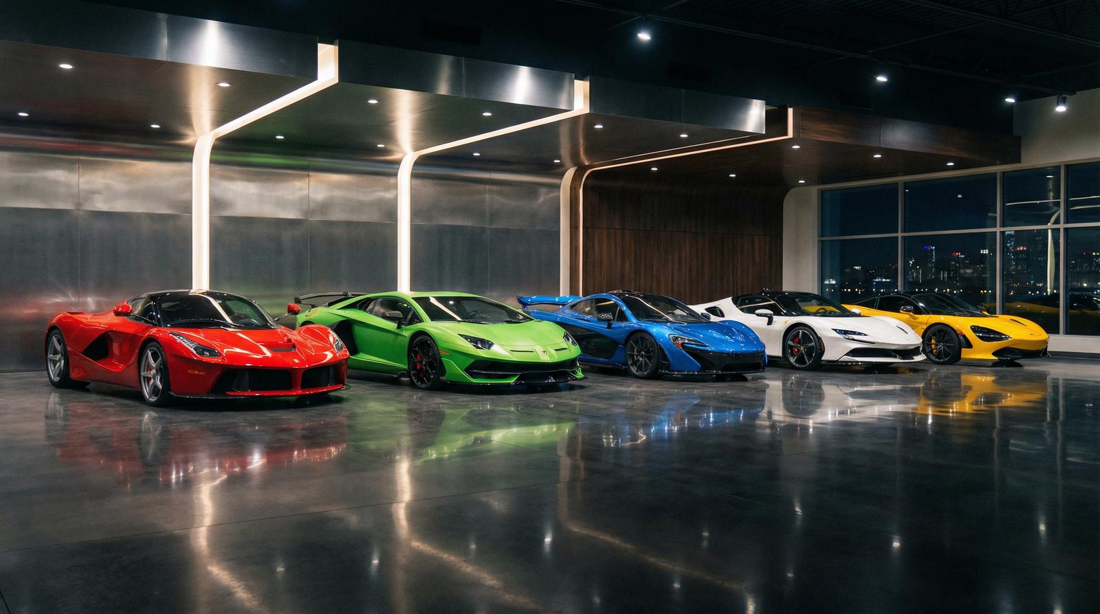 母狗跑车视频-超跑车库巡礼