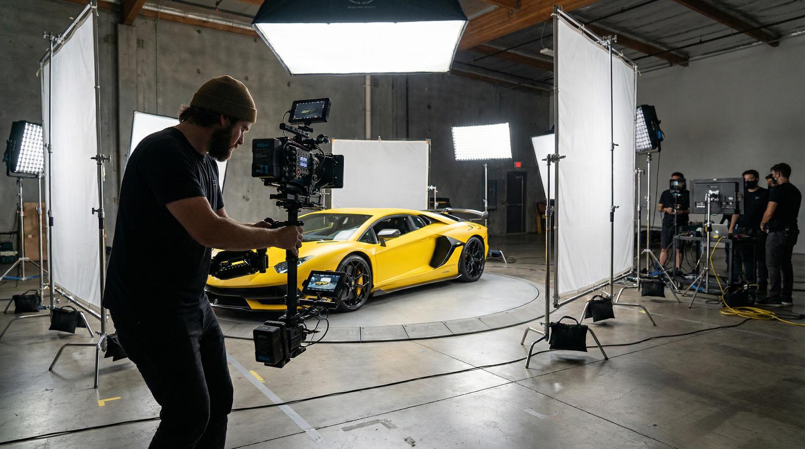 母狗视频制作-汽车视频拍摄幕后